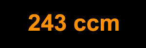 243 ccm
