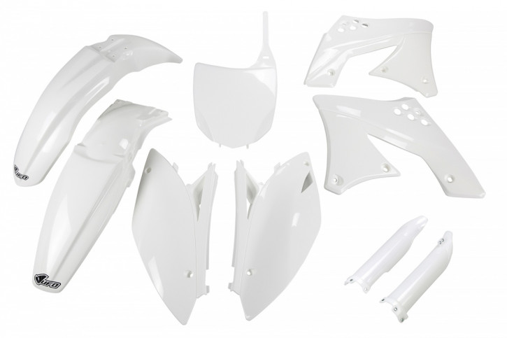 UFO Body Plastik Kit Weiß Kawasaki KXF 250 2009-2012