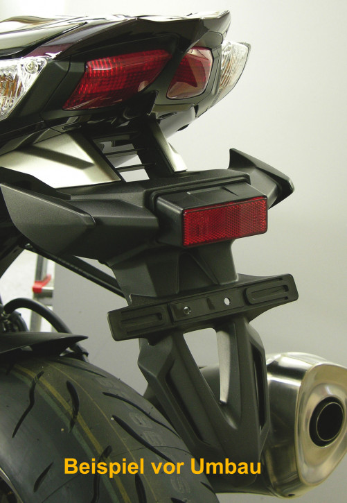TRW Kennzeichenhalter  für Ducati  848 Streetfighter  11- MSH120