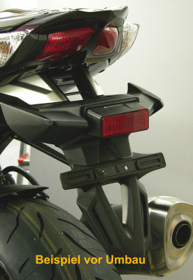 TRW Kennzeichenhalter  für Kawasaki ZX-10R 1000 Ninja ZXT00F 11- MSH212